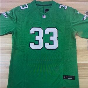 🥳Cooper DeJean Kelly Green Vapor Jersey Stitched💞